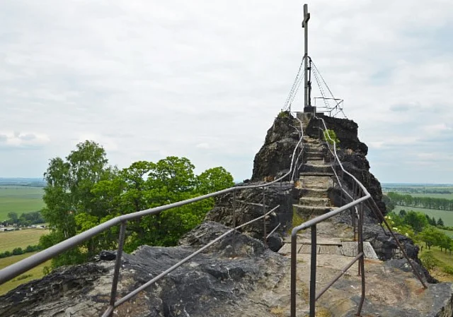 Großer Gegenstein, Gipfelplattform