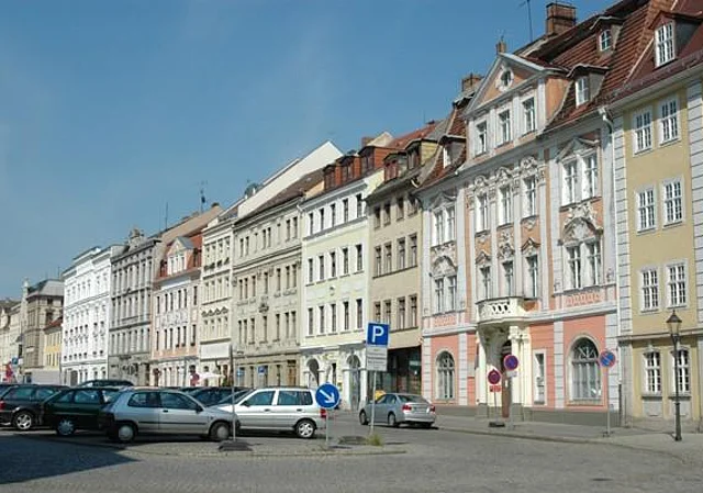 Obermarkt Görlitz, Häuserfront an der Nordseite