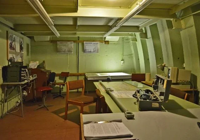 Militär-Museum Kossa, Bunker, Arbeitsraum