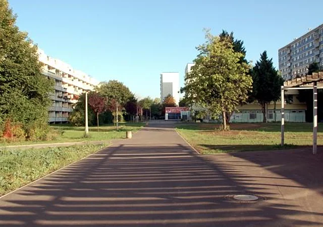 Fußgängerbereich Am Meeresbrunnen nach Norden