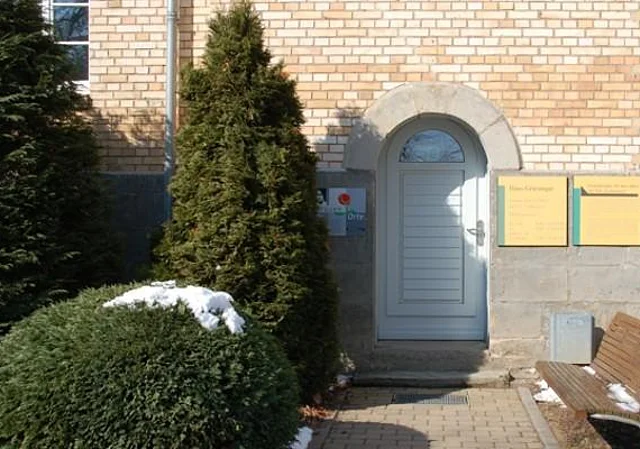 Eingang zur Gedenkstätte