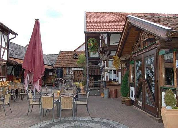 Hof Blick nach Norden 