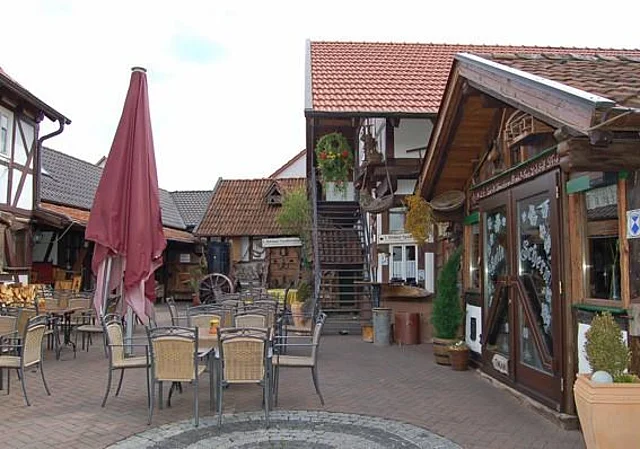 Hof Blick nach Norden