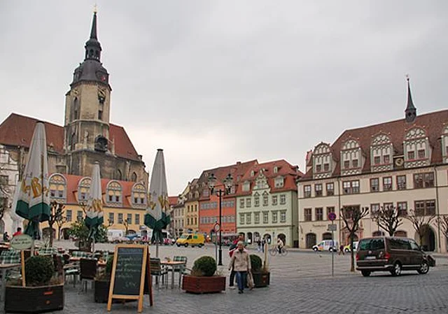 Naumburg, Markt und Wenzelskirche