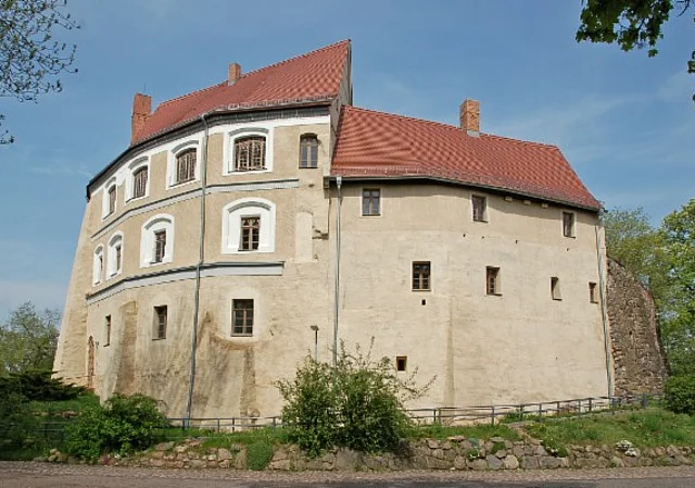 Blick auf die Kernburg, Südost