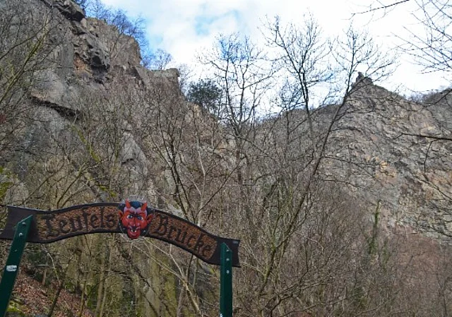 Bodetal an der Teufelsbrücke