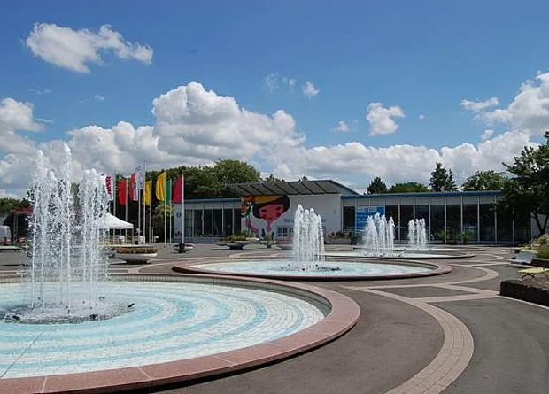 Wasserspiele am Festplatz 