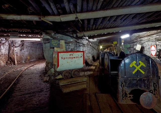 Schaubergwerk, Standardführungsbereich