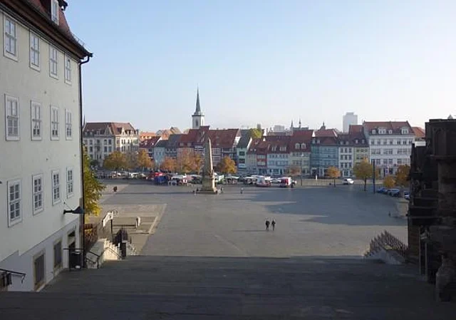 Blick von den Domstufen
