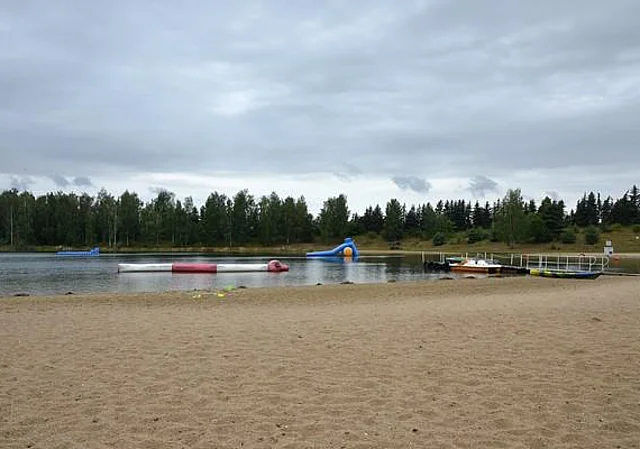 Naturbad Luppa, Sandstrand, Textilbadestrand