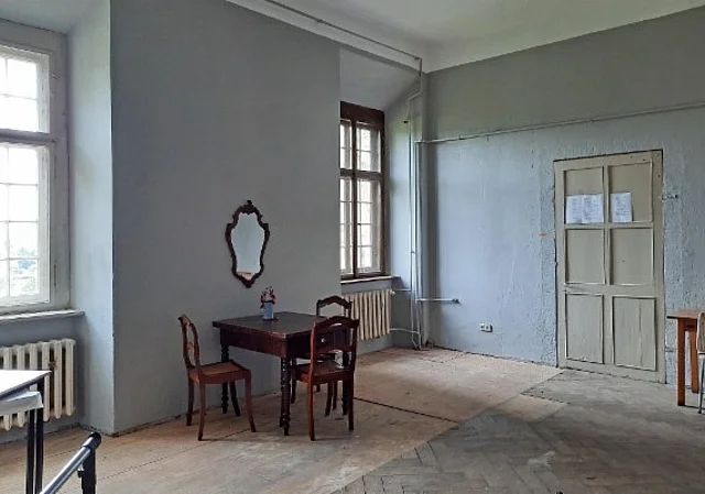 Garderobe hinter dem Festsaal