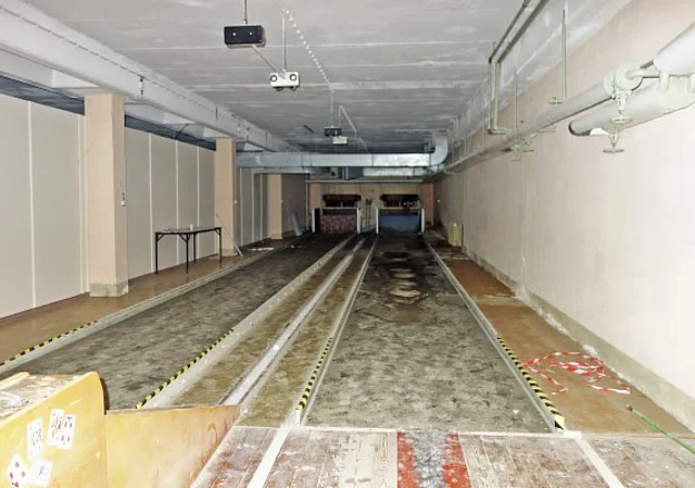 Kegelbahn Untergeschoss