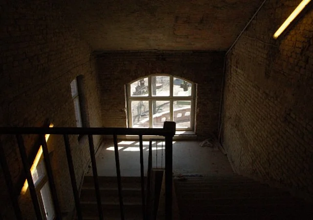 Peißnitzhaus, Treppenhaus zum Dachgeschoss