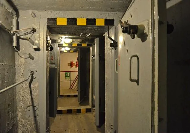 Militär-Museum Kossa, Bunkereingang