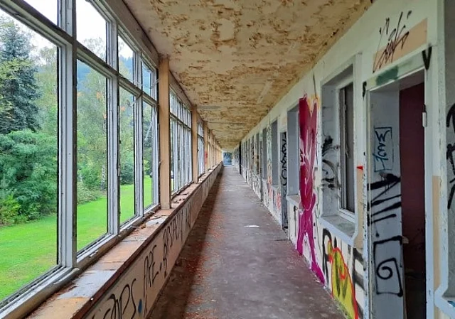 ehemaliges Bettenhaus Flur OG