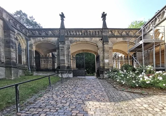 Städtischer Friedhof Altenburg Eingang