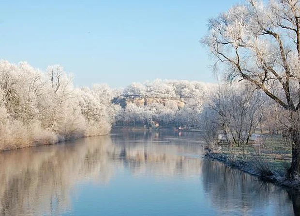 Saale, Blick nach Norden 
