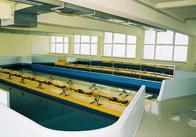 altes Bootshaus, Trainingsanlage