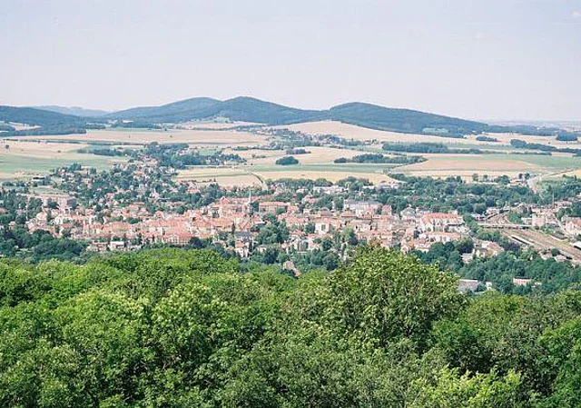 Blick über Löbau, Richtung Westen