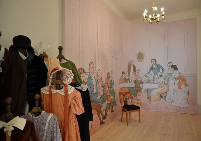 Mendelssohn-Haus, 2. OG, Tableaux Vivants "Lebende Bilder"
