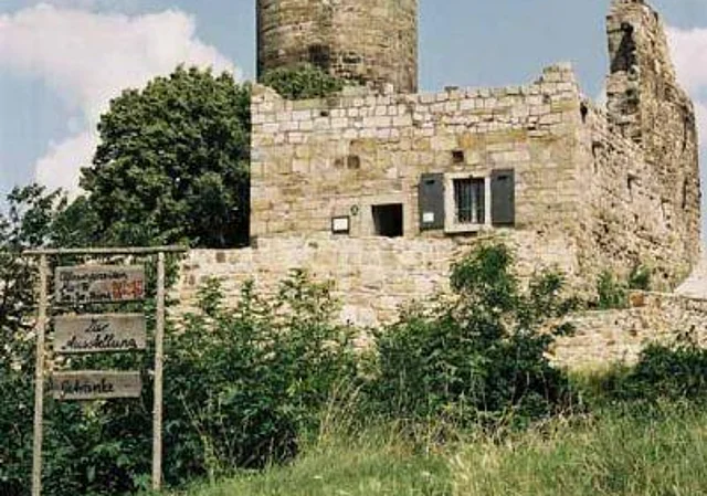 Mühlburg Blick nach Norden