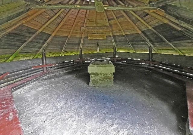 Grünbach Hütte innen