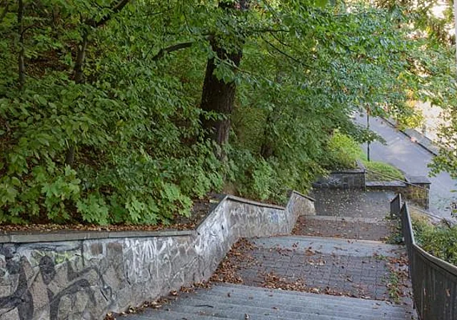 Aufgang zur Hohen Straße