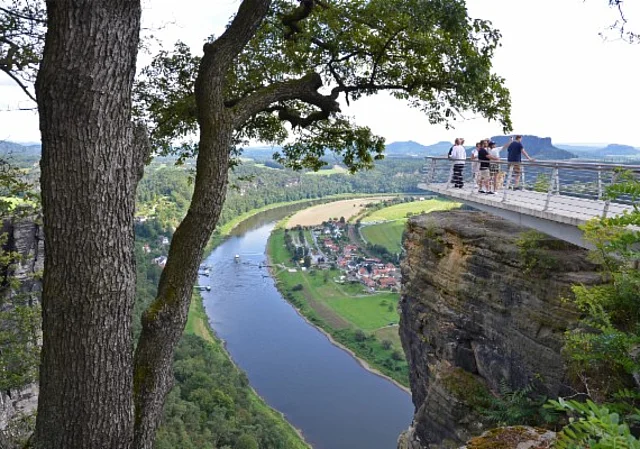 Basteigebiet Sächsische Schweiz, Basteiaussicht
