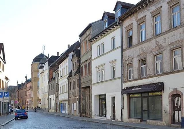 Saalstraße nach Südost