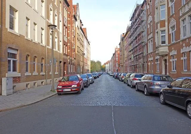 Fritz-Büchner-Straße Blick nach Osten