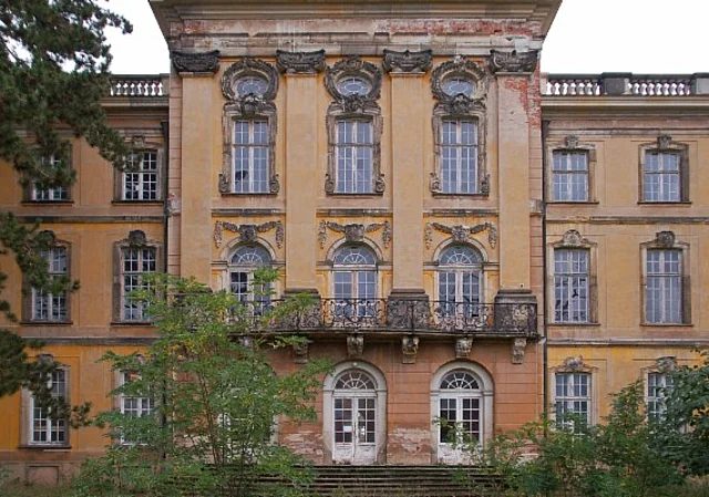 Schloss Dornburg, Parkseite