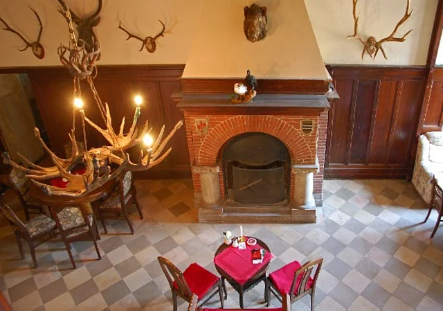 Schloss Ostrau, Café im Nordflügel