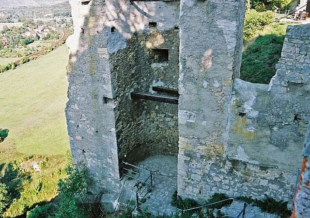 Rudelesburg, Bergfried, Südwest