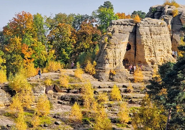 Klusberge Halberstadt, Klusfelsen