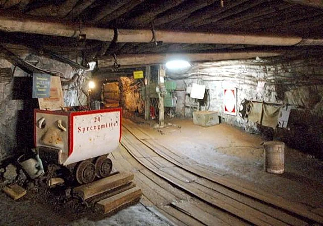 Schaubergwerk, Standardführungsbereich
