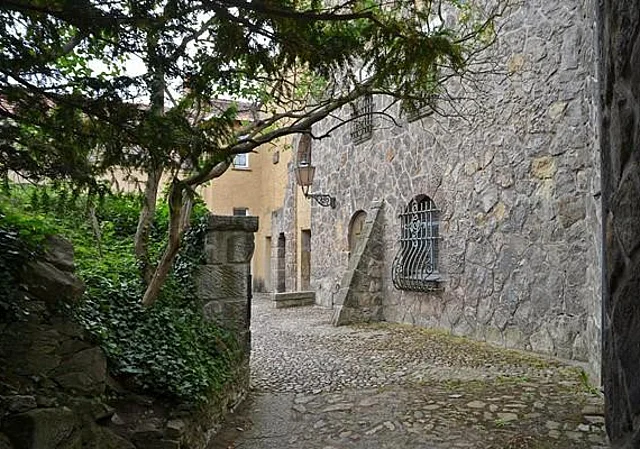 Gang am Wohnturm