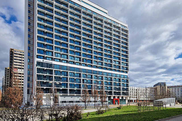 Halle-Neustadt Halle-Neustadt, Hochhausscheiben