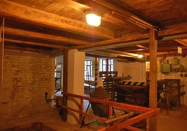 Innenansicht, Gerbgrube