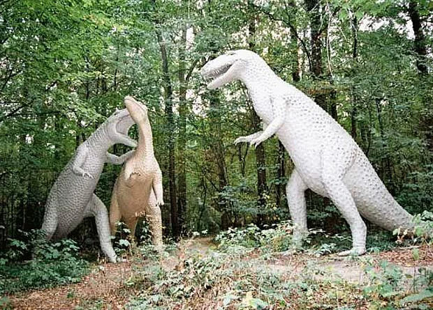 Saurierpark, Camptosaurus, Antrodemus 