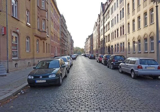 Fritz-Büchner-Straße Blick nach Westen