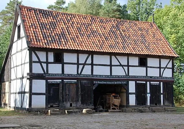 Mitteldeutscher Vierseithof: Stallspeicher