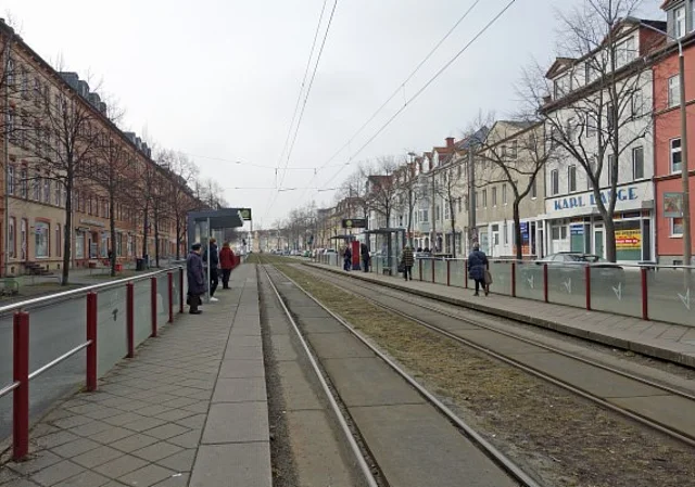 Magdeburger Allee, Haltestelle Wendenstraße