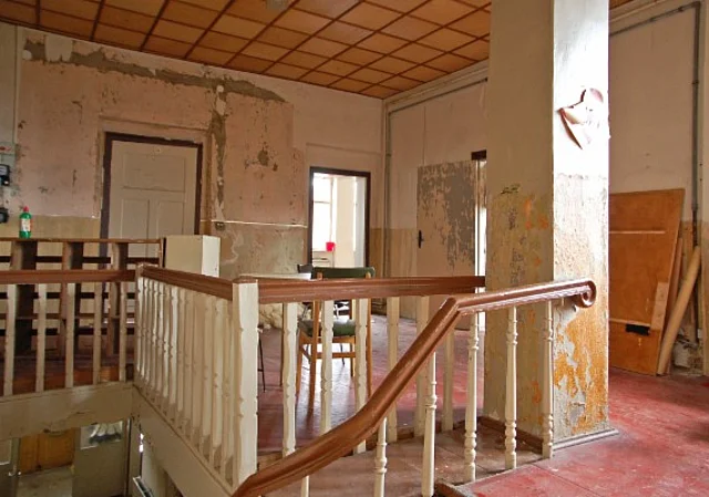 Treppenhaus und Foyer im 1. Obergeschoss