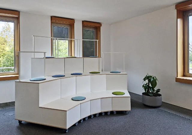 Gebäudeteil 3, Projektraum im 1. Obergeschoss