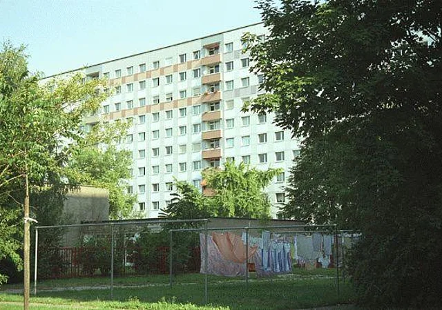 Wohnblock; Hofseite Süden, Kurt-Tucholski-Straße