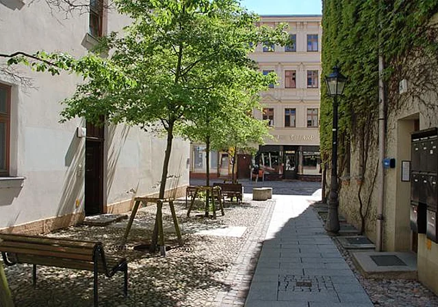 Durchgang zur Collegienstraße nach Süden