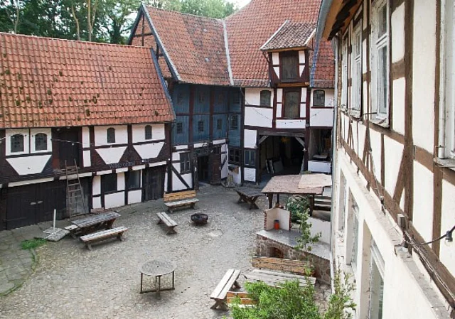 Bürgermeisterhof Salzwedel, Innenhof