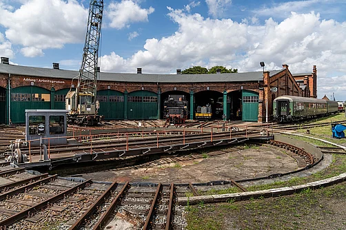 Traditionsbahnbetriebswerk Staßfurt
