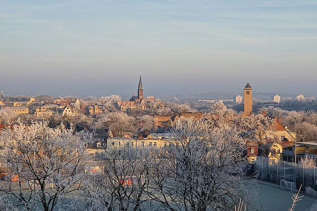 Blick auf den Stadtteil Kröllwitz