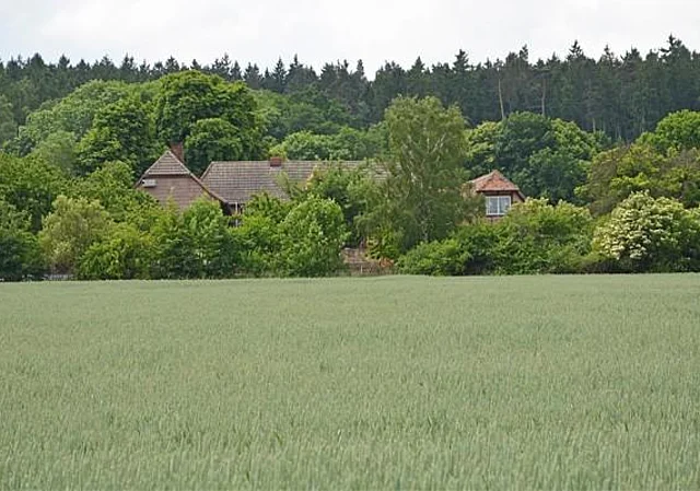 Anfahrt, Blick nach Süden
